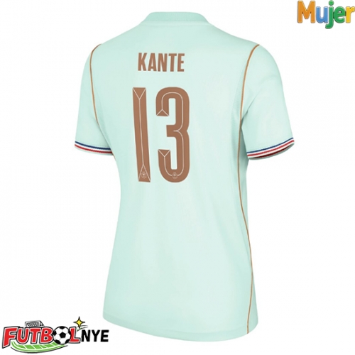 Camiseta Francia Kante #13 Visitante Equipación para mujer Mundial 2026 manga corta